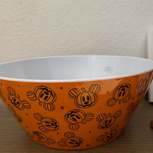 Disney Other - NWT Disney Mickey Pumpkin Head Bowl 12”